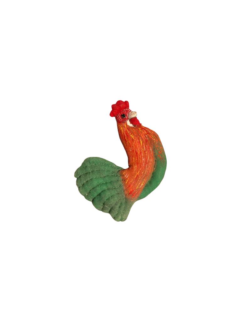 Cockerel Brooch