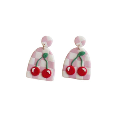 Candy Cherry Earring