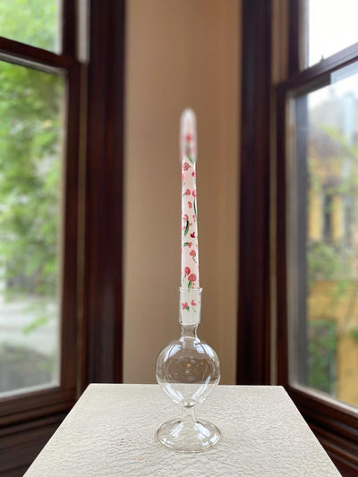 Bubble Glass Candlestick