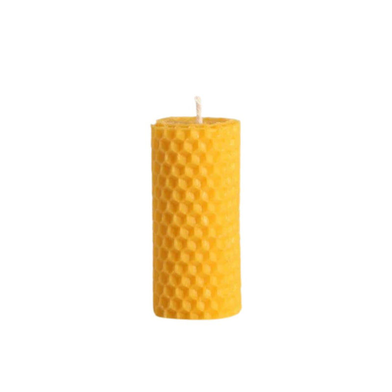 Small Size 3pcs Natural Beeswax Candles