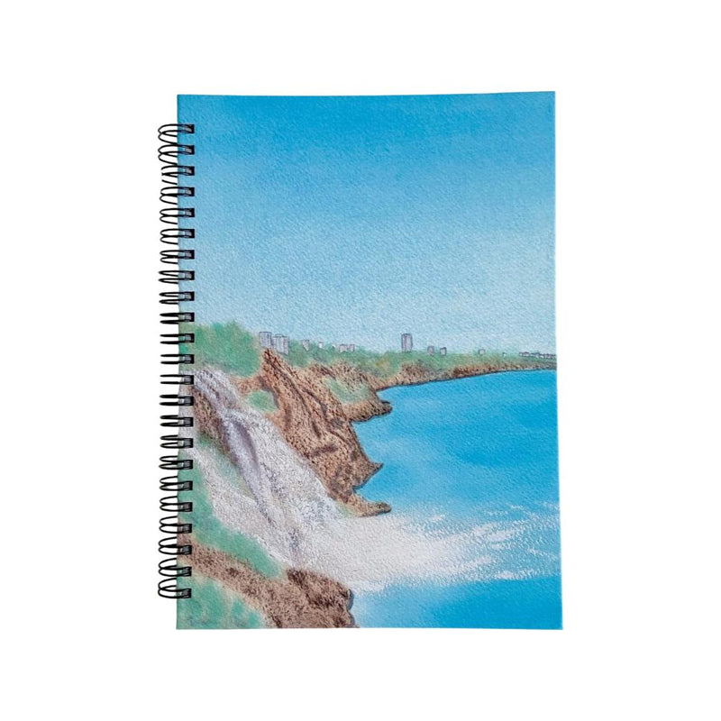 Aşağı Düden Waterfall - A5 Spiral Notebook