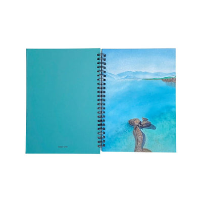 The Seascape of Antalya - A5 Spiral Notebook