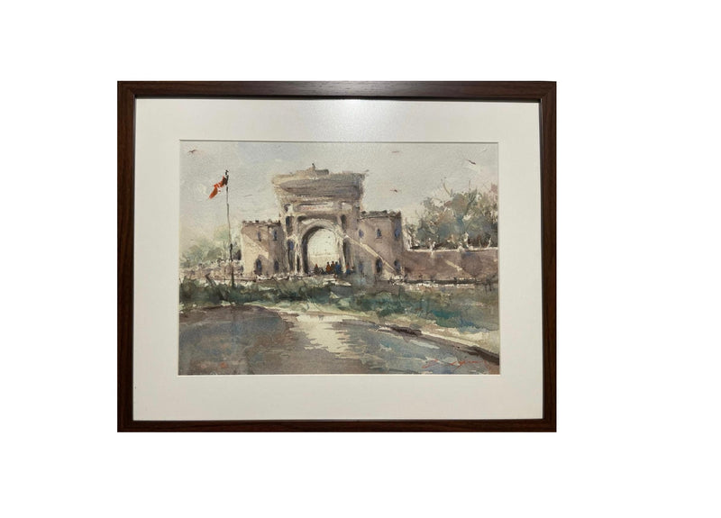 Istanbul University Watercolor Painting Table