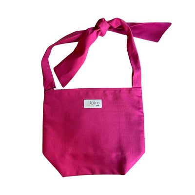 Pink Knotted Double Sided Bag
