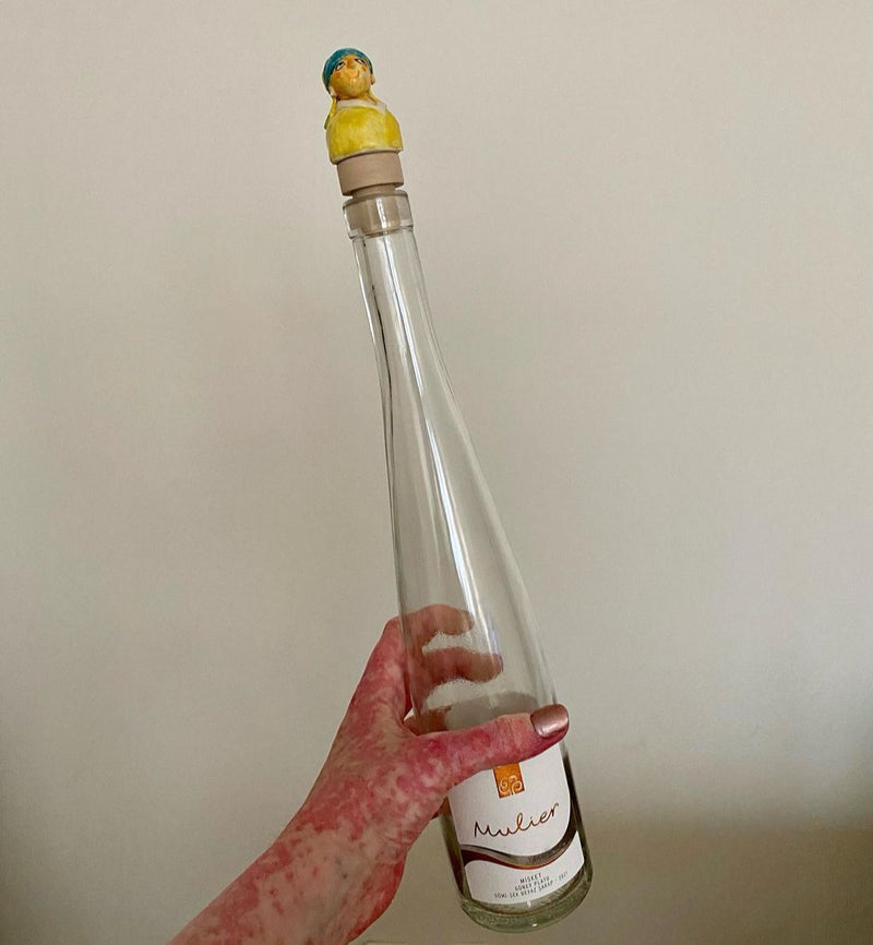 Girl with a Pearl Earring Wine/Bottle Stopper