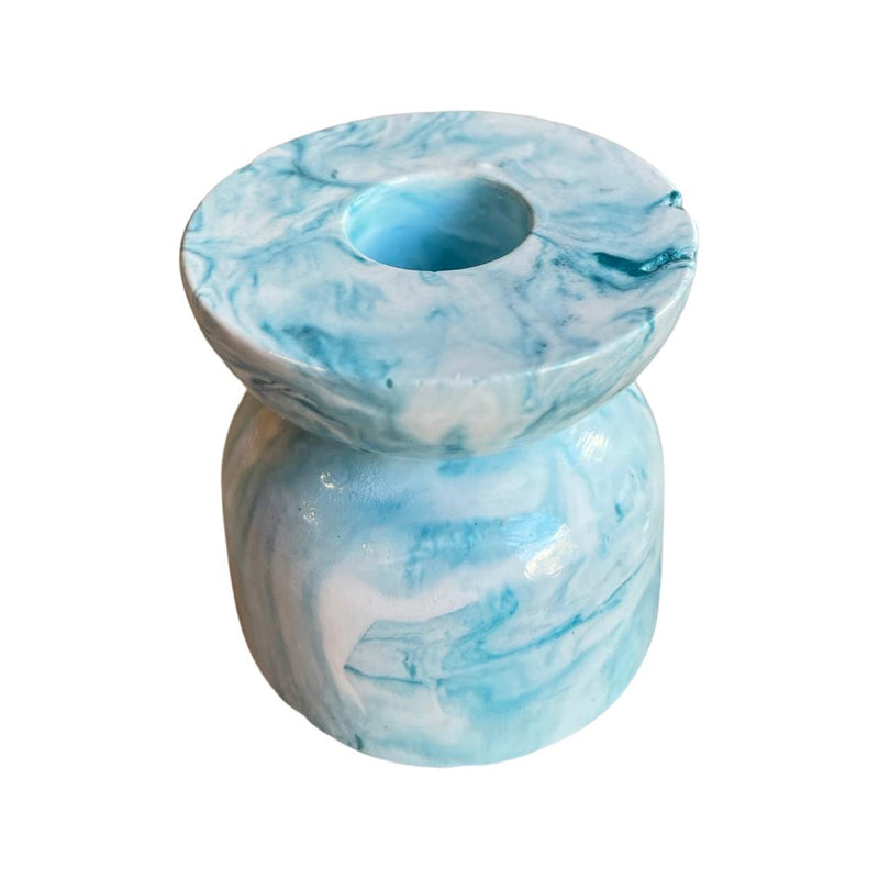 Ruby Candle Holder Blue