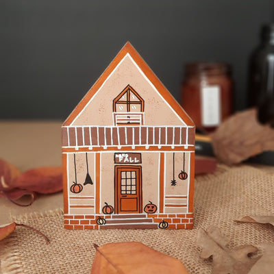 Autumn House Wooden Decor