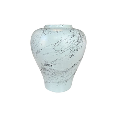 Marble Pattern Oval Vase