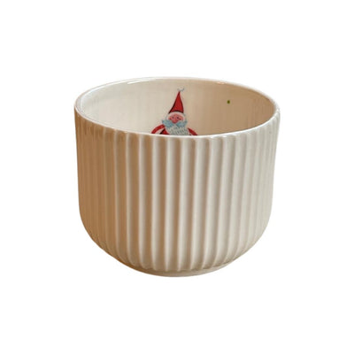 Christmas Themed Serrated Bowl / Cup