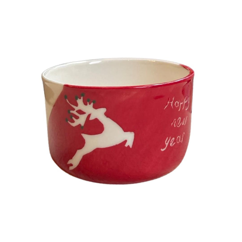Christmas Deer Mini Snack Bowl