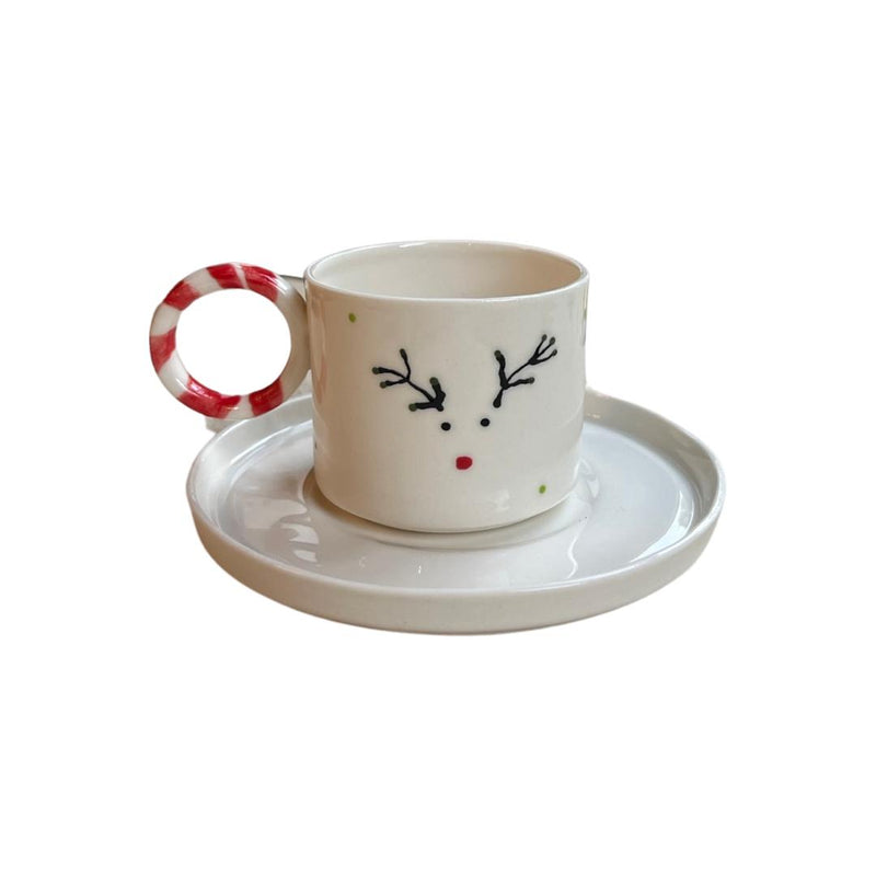 Christmas Turkish Coffee Set