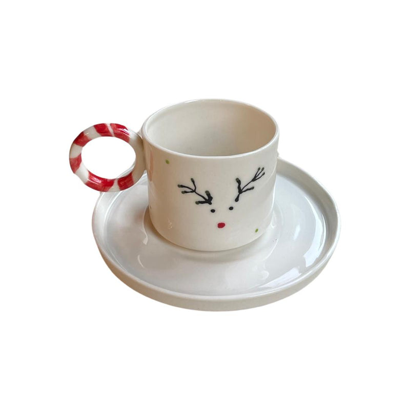 Christmas Turkish Coffee Set