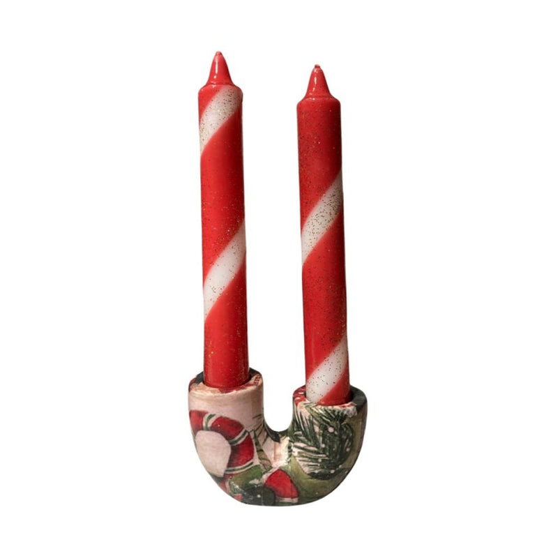 Double Candlestick Christmas