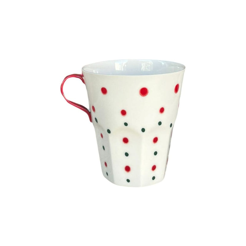 Polka Dot Latte Mug