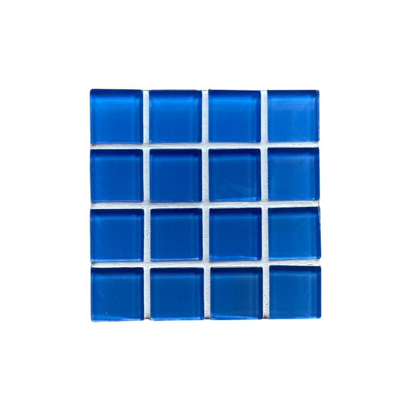 Mozaik Bardak Altlıkları - Bebe Mavisi