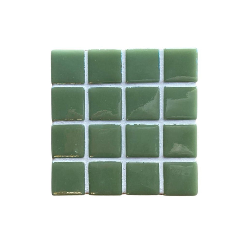 Mozaik Bardak Altlıkları - Pastel Yeşil