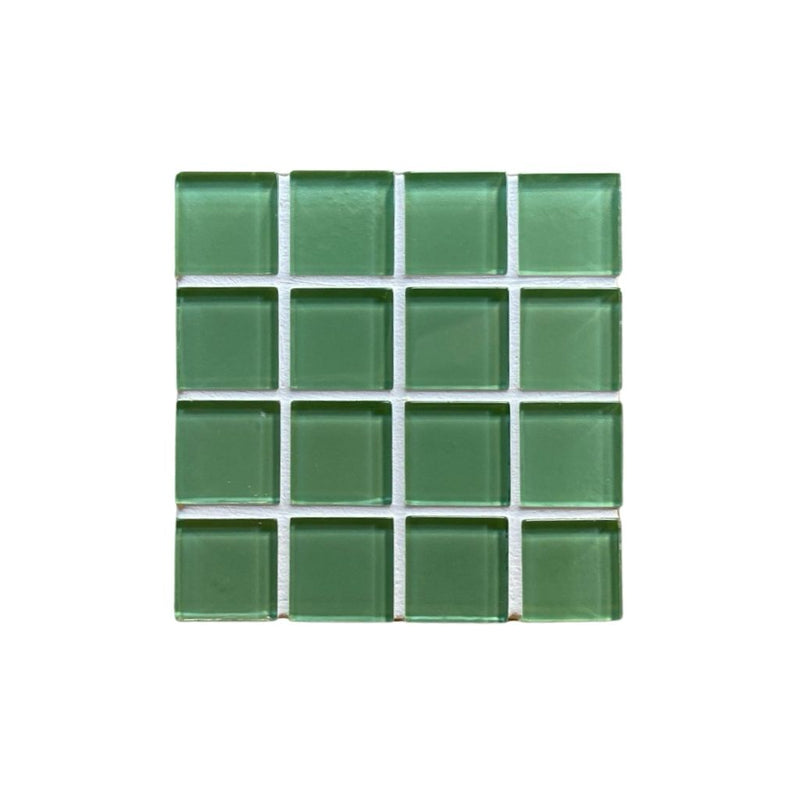 Mozaik Bardak Altlıkları - Fıstık Yeşili