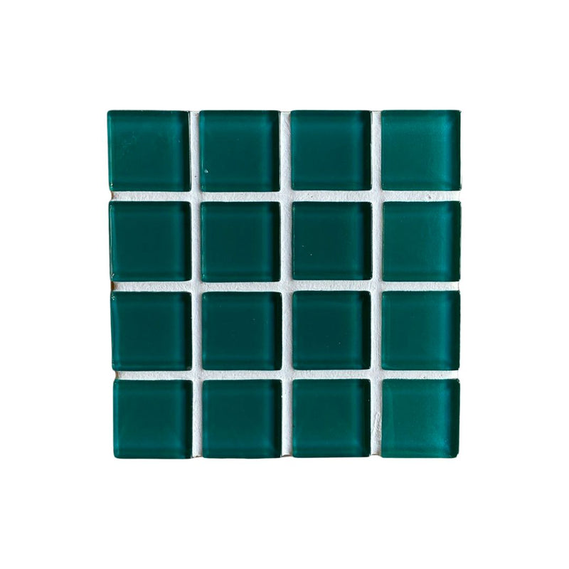 Mozaik Bardak Altlıkları - Deniz Yeşili