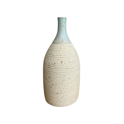 Green Sand Stoneware Vase
