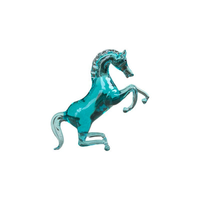 Prancing Horse Decorative Glass Figurine
