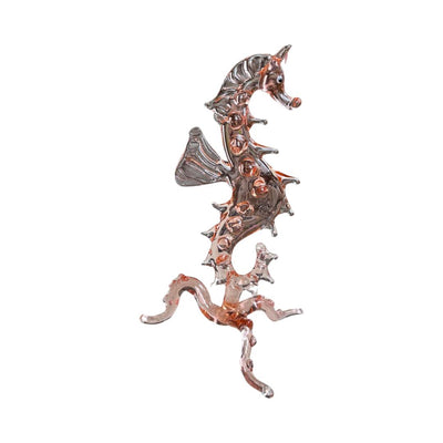 Pink Seahorse Handmade Murano Glass Figurine
