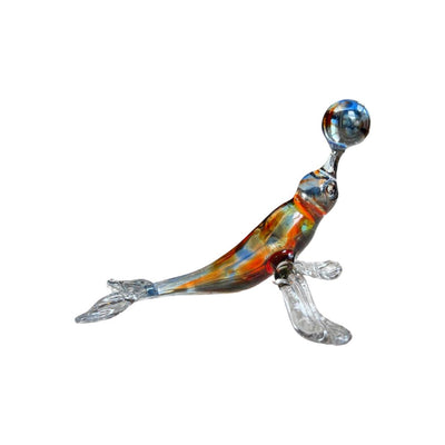 Seal Decorative Glass Figurine