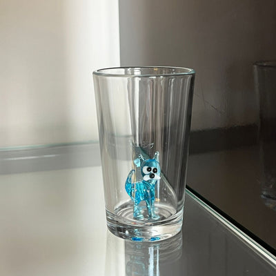 Animals Glass Figure Coffee Side Cup