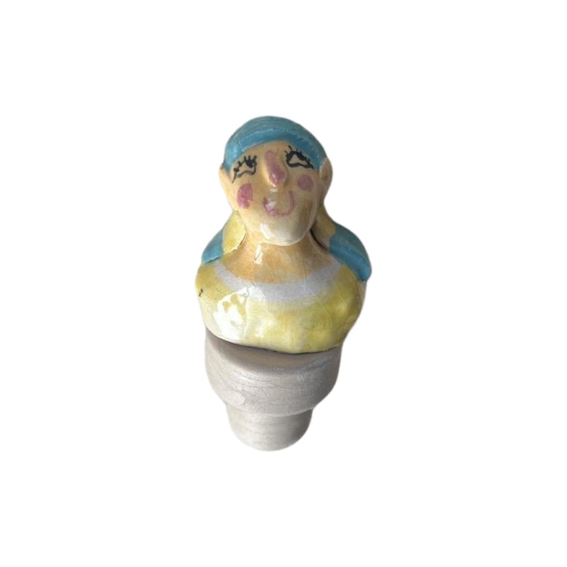 Girl with a Pearl Earring Wine/Bottle Stopper