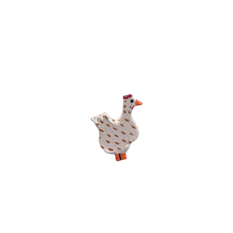 Chicken Brooch