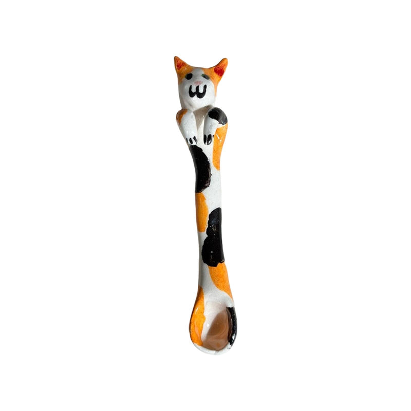 Cat Madre Ceramic Spoon