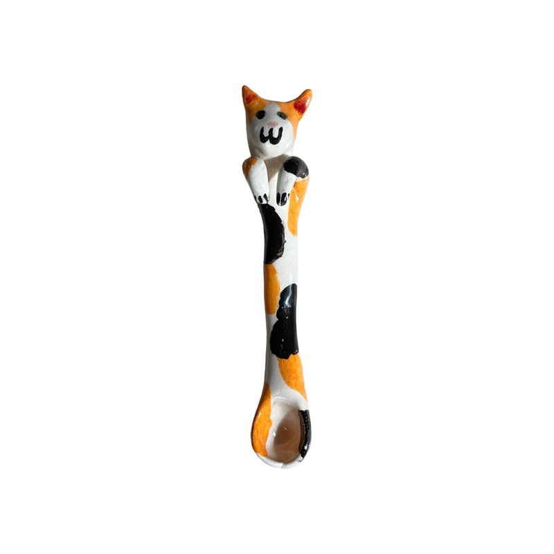 Cat Madre Ceramic Spoon