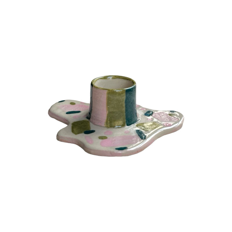 Jelly Ceramic Candle Holder