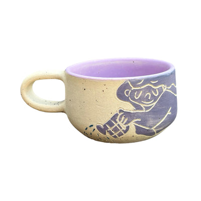 Re-Love Coffee Mug Set Purple