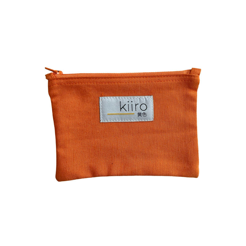 Orange Makeup Bag / Wallet