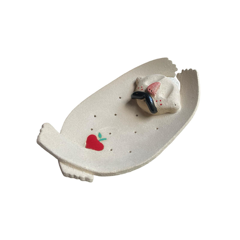 “Dündar in Bath” Ceramic Soap Dish