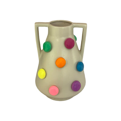 Colorful Dot Vase