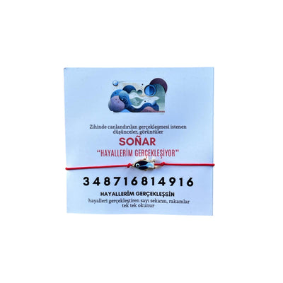 Make Your Dreams Come True: Sonar Dream-Making Number Sequence Bracelet and Magnet