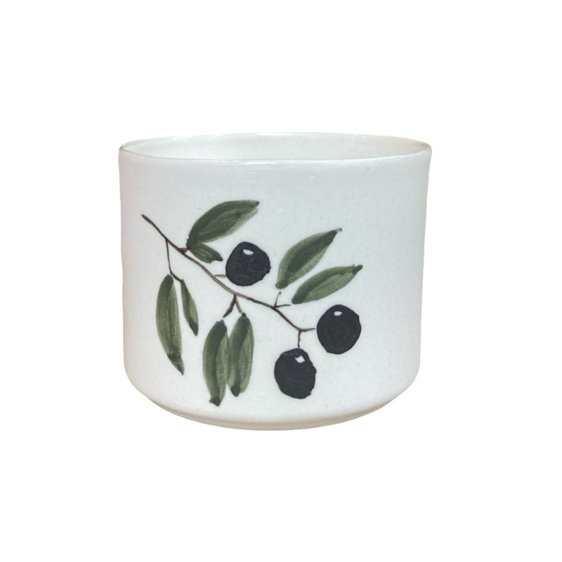 Olive Branch Straight Short Cup