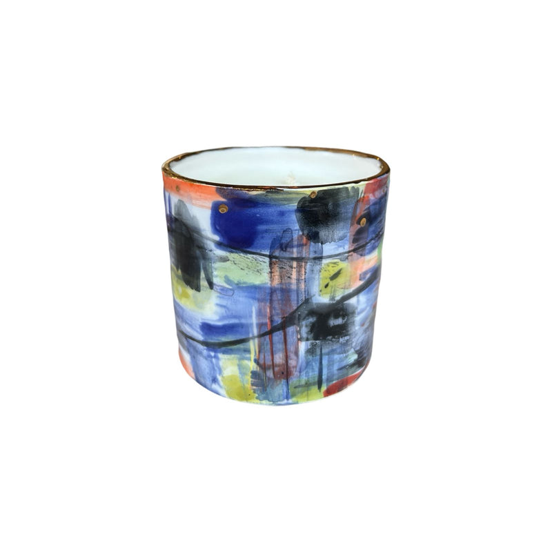 Ceramic Cup Candle - Vanilla Boom