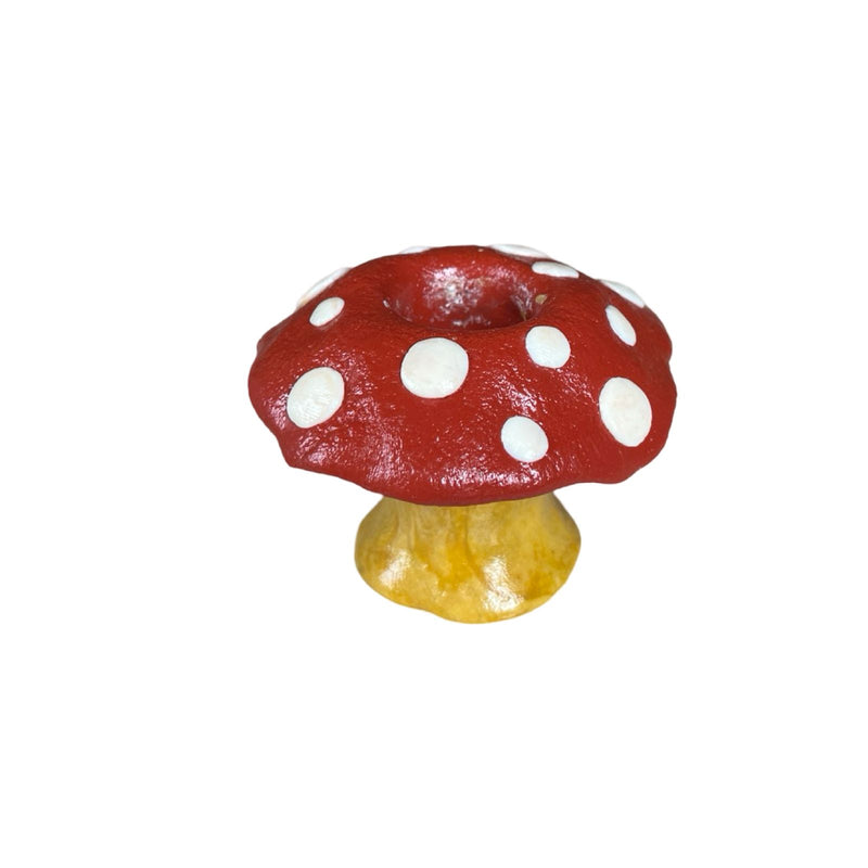 Mini Mushroom Candle Holder