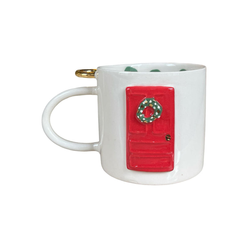 Christmas Door Mug