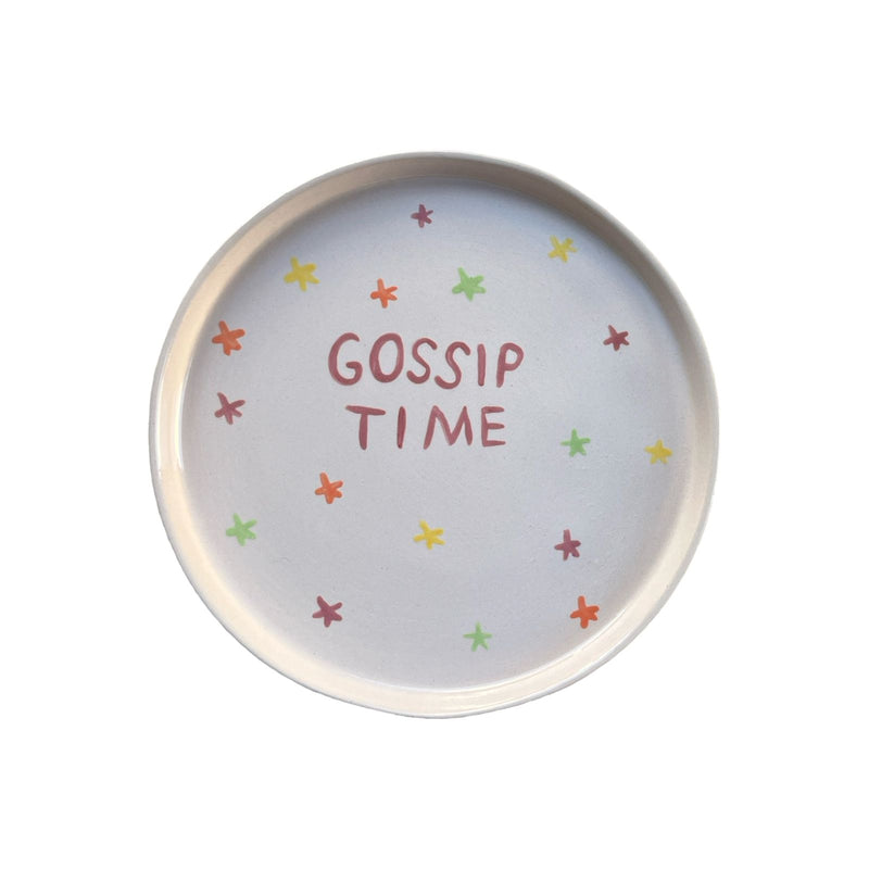 Gossip Time Plate