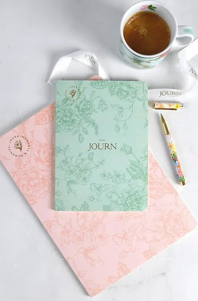 Liberty Collection 2 Notebook Set - Misty Rose & Botanic