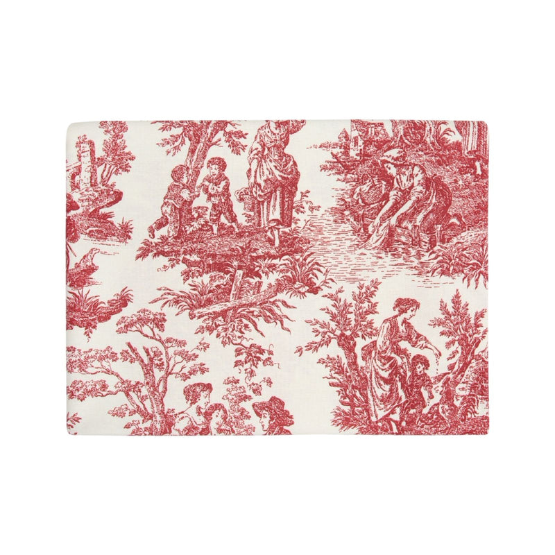 Crimson Toile - Burgundy Tablecloth