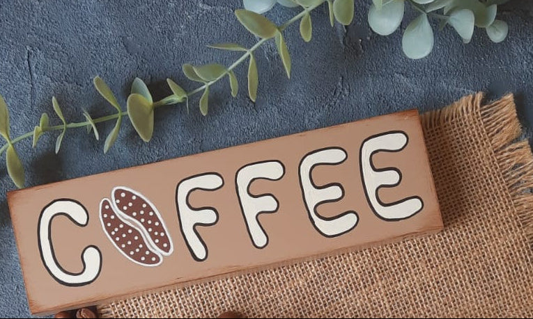 Coffee Sign Decor