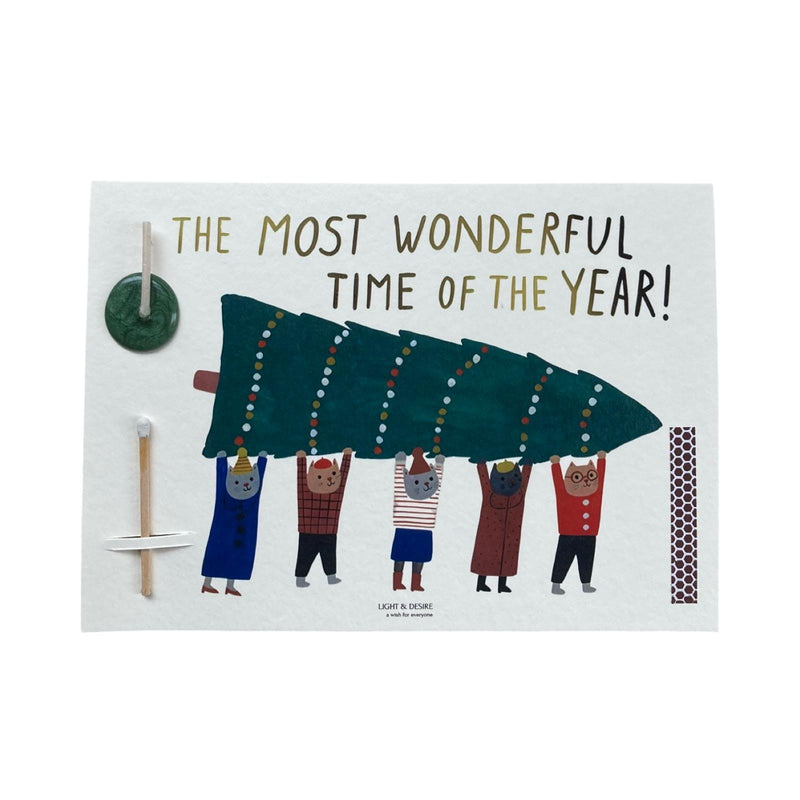 "Most Wonderful Time" Dilek Kartı