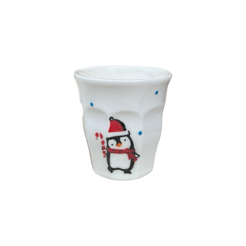 Christmas Penguin Espresso Cup