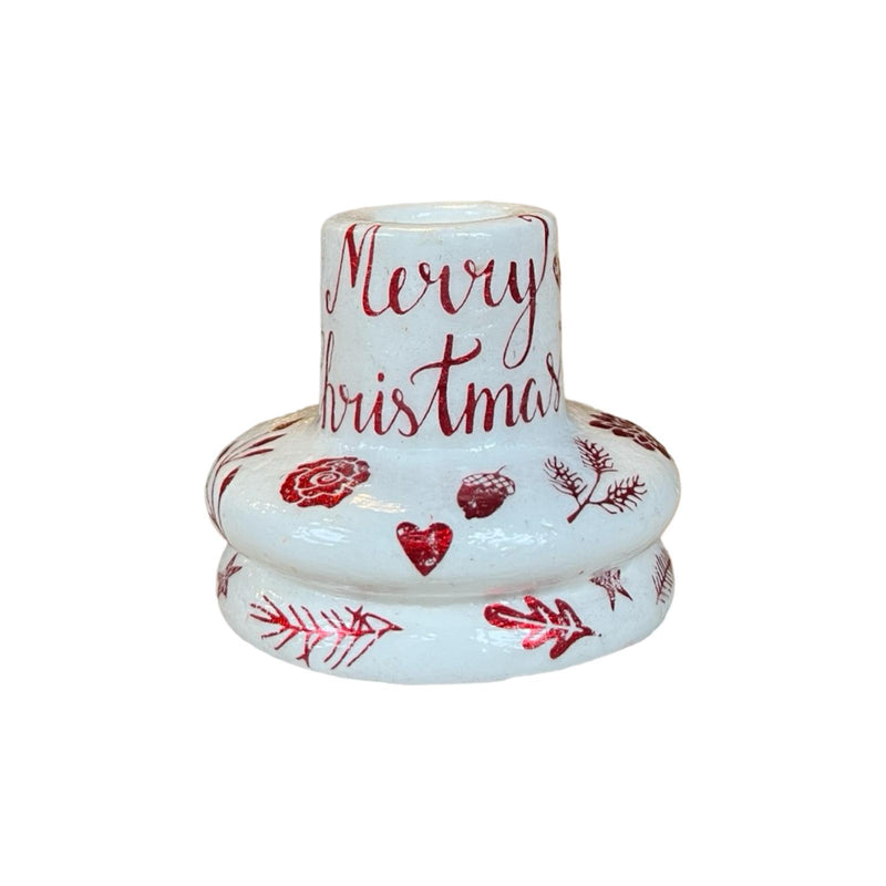 Merry Christmas Candle Holder