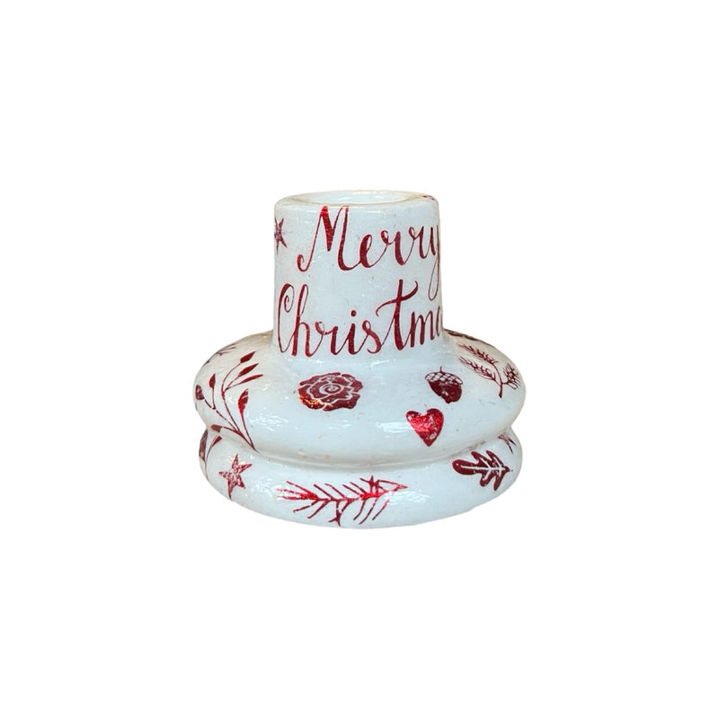 Merry Christmas Candle Holder