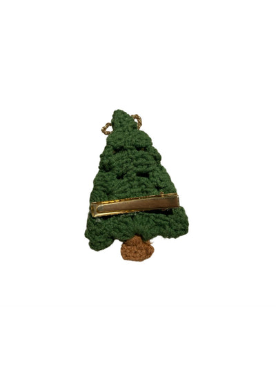 Christmas Tree Knitted Clasp